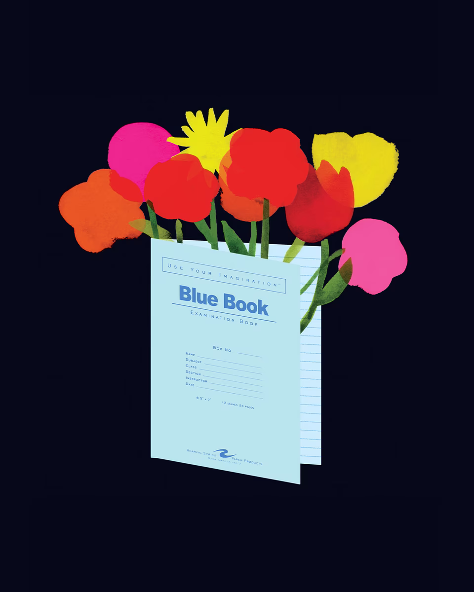 What Students Learn From Blue-Book Exams