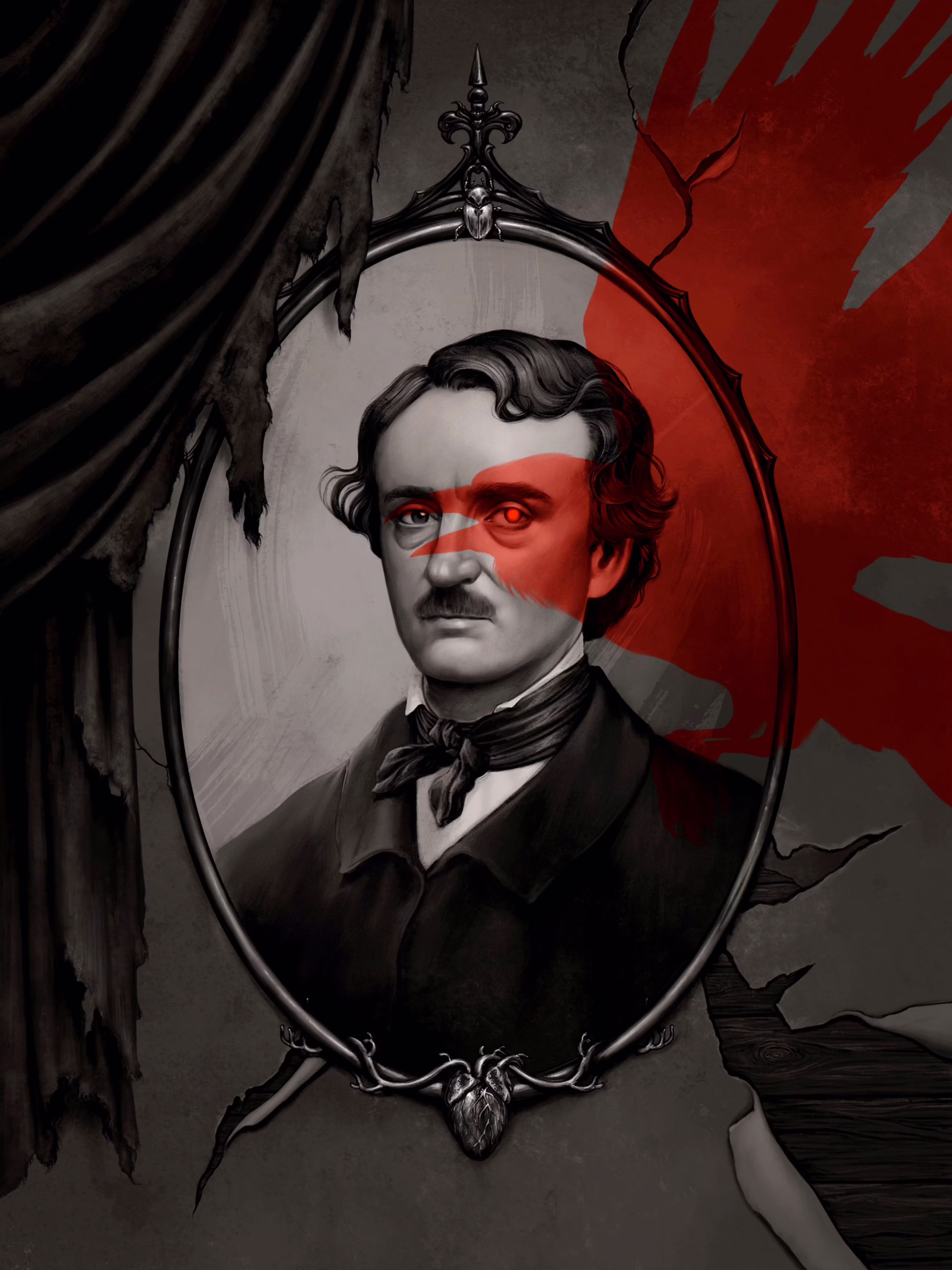 How Edgar Allan Poe Mined His Own Misery
