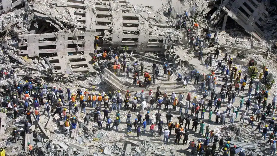 “I went from being a photojournalist to just another New Yorker running for their lives.” A New Yorker for only two months, he recorded the devastation of 9/11 with a 3.1MP camera